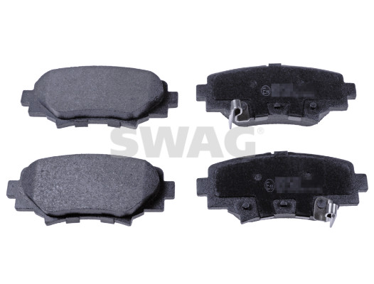 Brake Pad Set, disc brake - 33 10 6544 SWAG